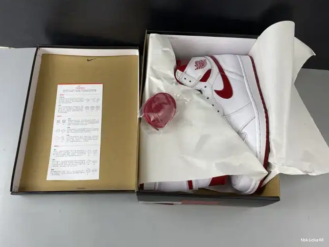 Cheap TBkick Metallic Jordan 1 Air Retro (2017) 555088-103 Red 0509